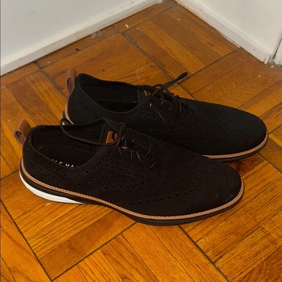 Cole Haan | Shoes | Cole Haan Black Leather Oxford Shoes  display picture 1